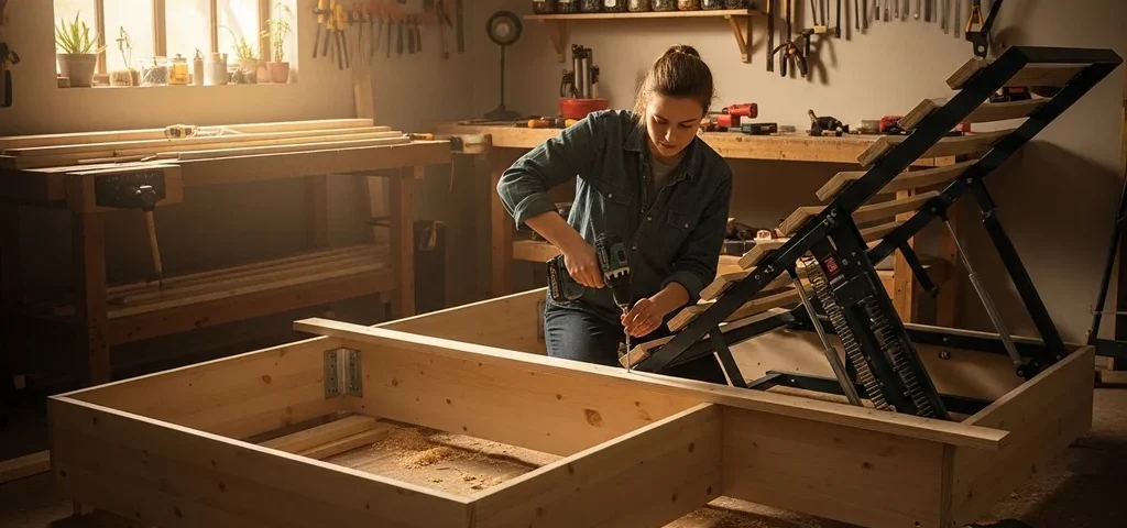atelier lit diy
