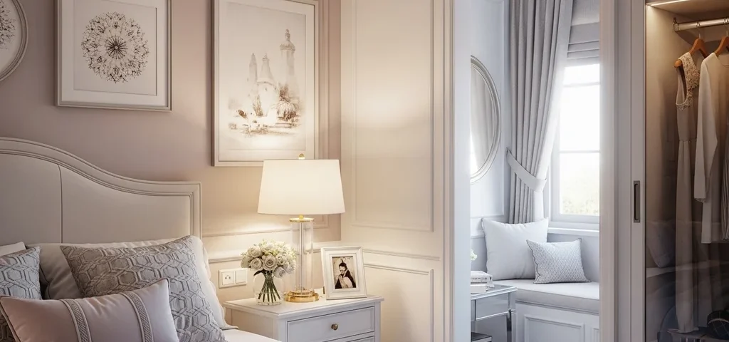 chambre femme decor
