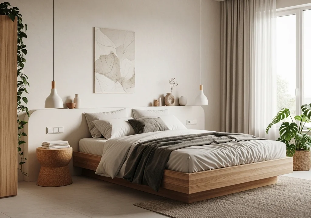chambre serene zen
